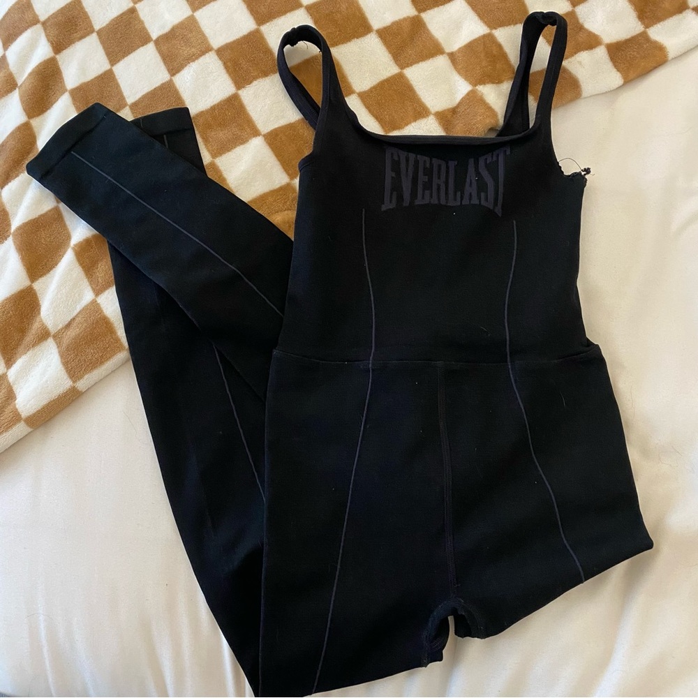 Everlast Onsie, Freepeople jumpsuit, workout onsie, Everlast onsie black, FP
